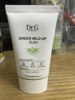 Product Review of (Quà tặng 1 Nước tẩy trang 30ml)Kem chống nắng thuần vật lý cho da nhạy cảm Dr.G Green Mild Up Sun+ SPF50+ PA++++ 50ml from e** G** c**i 1
