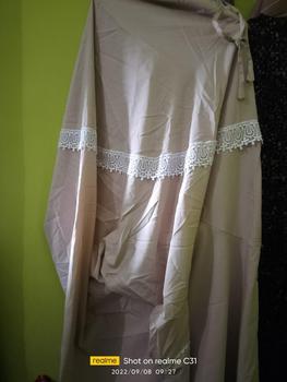 Product Review of Mukena Terusan Lajuran Dewasa Katun Renda Muslim from r**e 0