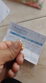 Product Review of Anting knip anak mata 2 harian tanaman from Z**5 1