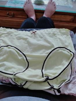 Product Review of SET 10 Quần Lót Nữ Lụa Satin Cao Cấp Viền Phối Ren Mềm Mại C08 Nhung Women Nho Voi from Q**@ 3