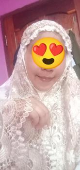 Product Review of [FREE BABY GOLD] Mukena sutra millo seroja tuton full kd [COD] from A**😍 0