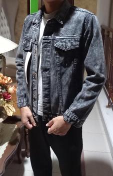 Product Review of Jaket Jeans Pria Denim Jacket Distro Full Printing Motif Polos from C**♑ 0