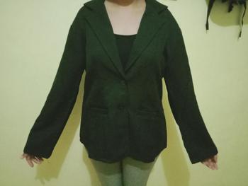 Product Review of Blazer  kantor  jas kantor wanita jumbo blazer kerja wanita Abu Hitam navy blazer jumbo wanita hitam formal wanita from I**🪐 0