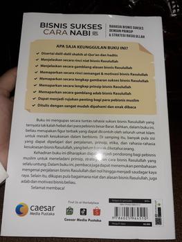 Product Review of Bisnis Sukses Cara Nabi - Rahasia Bisnis Sukses Dengan Prinsip & Strategi Rasulullah from ঔ**✿ ◕**ৣ 3