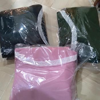 Product Review of Hemat 100Ribu Dapat 3Pcs Mukena Traveling Renda Hyget Polos from A**3 0