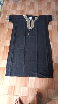 Product Review of GAMIS KAFTAN ZAHRA SUPER JUMBO XXXXL LD 145cm Fit Muslim Syari  Dress  Rayon  Wanita from K**2 0