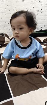 Product Review of Setelan Kaos Anak Baby Shark 07 Tahun Bahan Katun parsel from r**9 0