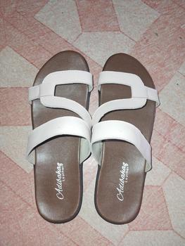 Product Review of Sandal Flat Teplek Casual Wanita Sandal Kulit Asli Garut Adibahaq Carrisa BK from s**7 0
