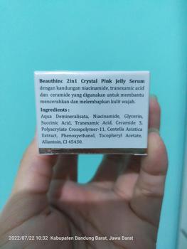 Product Review of (1PCS) 2in1 CRYSTAL PINK JELLY SERUM from F**y P**a I**n 3