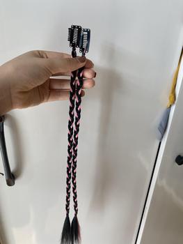 Product Review of PT06 Tóc giả cài thắt bính nối kẹp đủ màu from H**🤣 0