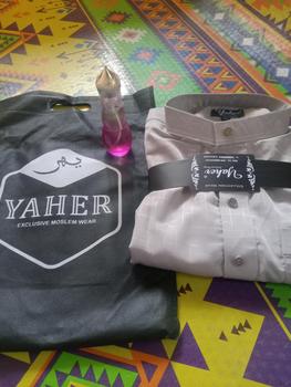 Product Review of BISA COD - TAQWA YAHER ZULFIKAR POLYSTER EMBORS LENGAN PANJANG MANSET /  NON MANSET from R**m 0