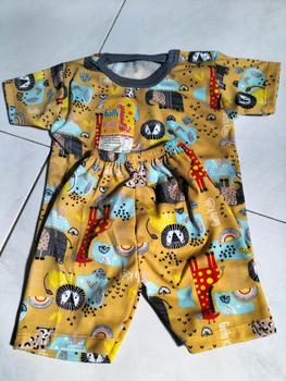 Product Review of Nanaku Baby - Setelan Baju Bayi Piyama Bayi Lengan Panjang Kancing Pundak Unisexs Motif Printing Gaffy Usia 3-12 Bulan from p**a p**i 0