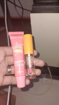 Product Review of ENVIO - HANASUI Lip Sleeping Serum Strawberry & Honey 12gr from r**a 0