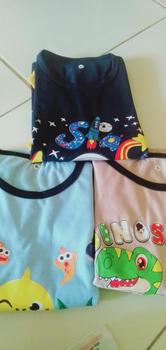 Product Review of Setelan Kaos Anak Baby Shark 07 Tahun Bahan Katun parsel from A**f 0