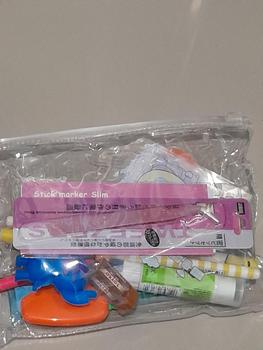 Product Review of Pouch Set alat tulis viral alat-alat sekolah aesthetic Pulpen pensil penggaris dll Penghapus Rautan Stationery from s**3 0