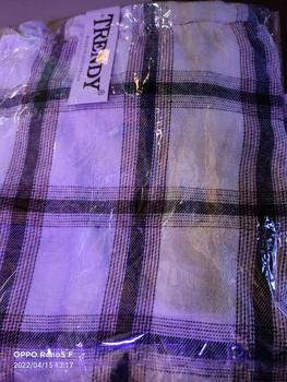 Product Review of Outer Balon Flanel Outer Ballon Grid Oversize Cardigan from A**a 0