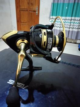 Product Review of AquaPro - Reel Pancing DFW1000 - 7000 10KG Max Drag 5.2:1 Alat Gulungan Metal Reel Pancing Ikan Fishing Reel Pancing Laut from R**n w**d 0
