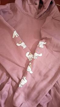 Product Review of CINNAMONROLL HOODIE JUMPER UNISEX M - XXL ( SABLON ) from i**t 0