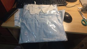 Product Review of Áo sơ mi kẻ sọc viền trắng from n**u 0