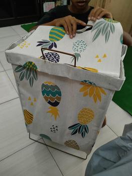 Product Review of Dejavu Laundry Bag Keranjang Baju Lipat Tempat Pakaian Kotor Laundry Basket Tempat Cucian Baju Penyimpanan Mainan Anak Serbaguna HSB217 from a**a r**a 0