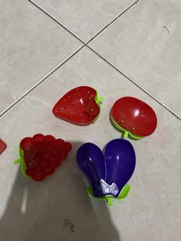 Product Review of MAINAN ANAK PEREMPUAN KERANJANG BUAH POTONG SET MAINAN EDUKASI ANAK MENGENAL ANEKA BUAH BUAHAN mainan buah potong set Toys from m**a 0