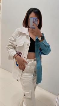 Product Review of AMR Original - Half White 5359 - Jaket Jeans Boyfriend Dream from ** ** 0