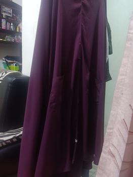 Product Review of cozy khimar non pad jahit 4 lengan bolong Hitam Kerudung bergo jumbo khimar Syari Muslim Oval Jilbab Instan Wolfis Tangan from 🌹**🌹 1