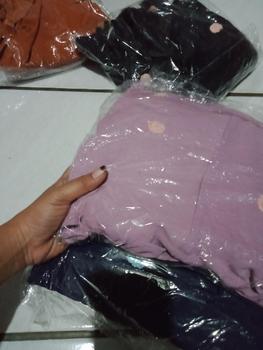 Product Review of (Terbaru) GAMIS BAHAN CRESPO / MOTIF DAUN from g**r 0