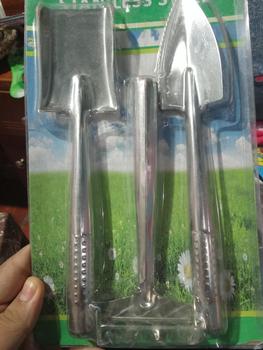 Product Review of Bộ dụng cụ làm vườn 3 món thép xanh - HV Store from m**i 0