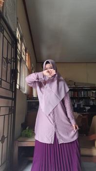 Product Review of Zalfaoutfit ALINA tunik kerja rayon polos from K**h 1