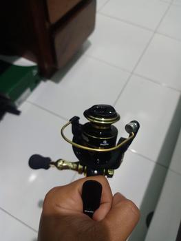 Product Review of AquaPro - Reel Pancing DFW1000 - 7000 10KG Max Drag 5.2:1 Alat Gulungan Metal Reel Pancing Ikan Fishing Reel Pancing Laut from Y**i 0