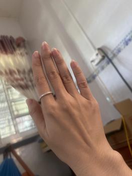 Product Review of Nhẫn full vòng đá đơn giản from D**s 0