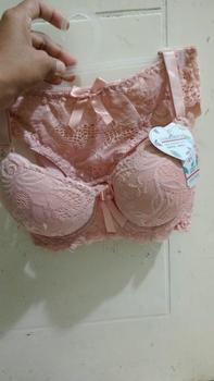 Product Review of BRA SET bh + cd beha celana dalam wanita setelan renda import quality RC03 36-42 cup B / bra sexy hot busa motif bunga import 1 set beha dewasa hot sexy from i**s 0