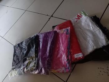 Product Review of Dapat 5 Daster Bali Midi Bambu - Midi Pelangi - Midi Twister Dan Pelangi Midi - Best Seller Dress Pendek Wanita Tidur kaos panjang nyaman  lembut bumil  santai  motif  rayon cewek katun busui kain tipis pantai from a**h 0