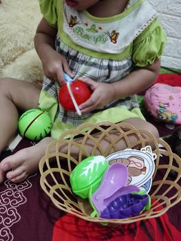 Product Review of MAINAN ANAK PEREMPUAN KERANJANG BUAH POTONG SET MAINAN EDUKASI ANAK MENGENAL ANEKA BUAH BUAHAN mainan buah potong set Toys from u**0 0