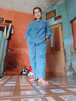 Product Review of Setcel - A03 SYEHAL COLLECTION- Oneset / Setcel Kemeja Wanita Full Jeans - Setelan Pakaian Wanita Denim Baju Panjang from p**y b**u 1**1 0