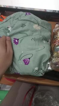 Product Review of Daster ellisa motif bunga from q**t 0