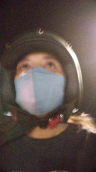 Product Review of Helm Bogo full leher retro premium SNI dewasa hijab Wanita Pria SNI Terbaru Kaca Cembung Motorcycle from G**💫 0