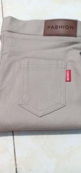 Product Review of Celana panjang wanita celana kantor/celana slim fit Motif hitam Semi jeans Skinny Stretch from B**8 1
