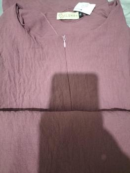 Product Review of READY STOCK GAMIS AIRFLOW LENGAN BALON SIZE XL LD 120 crinkle muslim dress Wanita Panjang from s**2 0