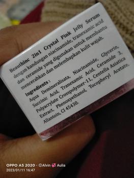 Product Review of (1PCS) 2in1 CRYSTAL PINK JELLY SERUM from S**🌃 1