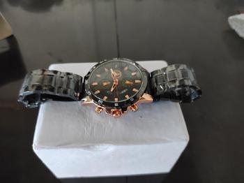 Product Review of Jam Tangan Pria terbaru kekinian Jam Tangan Pria Keren-Jam Tangan Pria Anti Air -Jam Tangan Pria Tali Kulit/Rantai stanlies C C15 bisa cod Quartz Titanium Watch Waterproof Watch from A**1 0