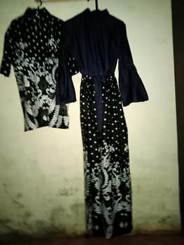 Product Review of COUPLE GAMIS ALL SIZE KEMEJA PENDEK BALOTELLI SILVER from b**y 0