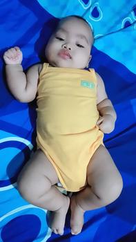Product Review of Baju Bayi Jumper Tanktop Polos Bayi Balita Cewek Katun Nyaman Lembut,Utk 0-18 Bln Abu Biru Hitam Kuning Merah Putih Ungu Pink Perempuan Cowok from E**a s**a 1