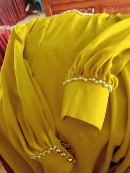 Product Review of claudy dress satin premium - gaun pesta muslimah gaun kondangan dress wanita muslimah dress kondangan lamaran terlaris Nyaman from C**e 1