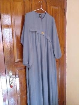 Product Review of Aluna Dress Muslim Gamis Crinkle Airflow Polos Terbaru Wanita Dewasa Muat dari BB 40 kg sampai 100 kg from G**🍵 1
