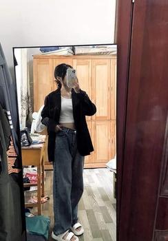 Product Review of Blazer dáng rộng phong cách Hàn Quốc from F**t 2