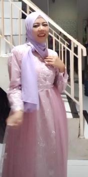 Product Review of Gamis Layla Tile Tutu -  Gamis Pesta Tile from W**e ** s**p 1