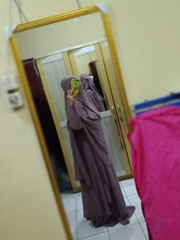 Product Review of gamis syari set YUMNA byresvy_collection mewah elegant simple from k**i K**a 0