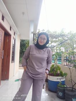 Product Review of Rumi One Set - Baju One Set Waffle Knit Atasan dan Celana || by ghaisanboutique Kulot Muslim from T**7 0